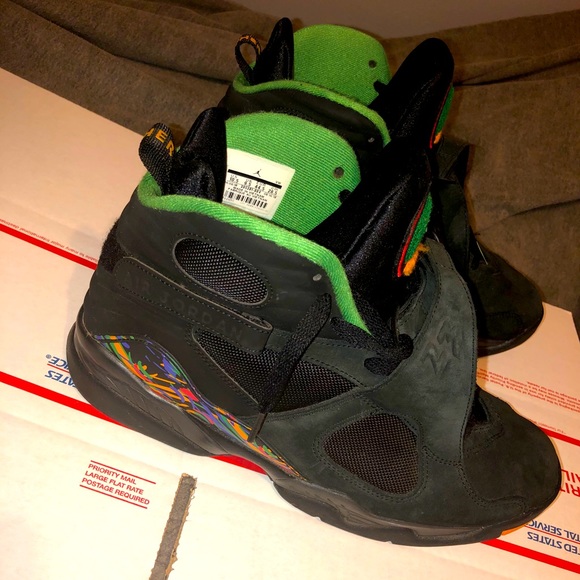 Air Jordan 8 Aloe Verde - Picture 3 of 4
